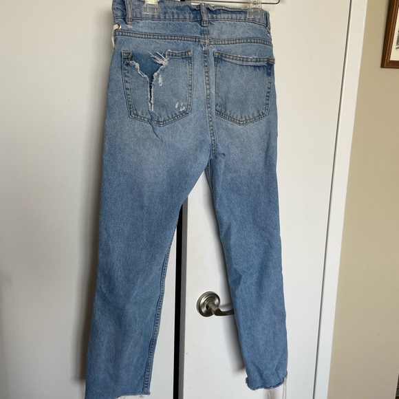 Zara Side-tie Jean 4 - Picture 4 of 6